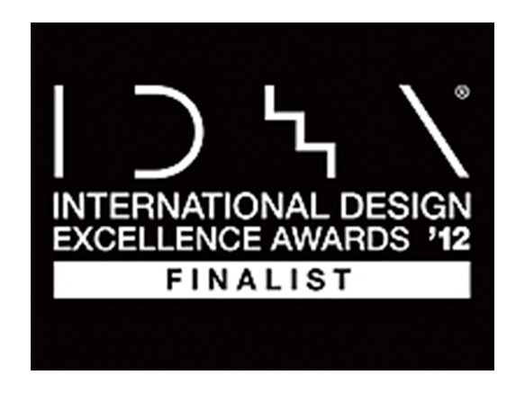 美国设计奖 ‘ 2012 International Design Excellence Award’のCommercial & Industrial Product category的Finalist