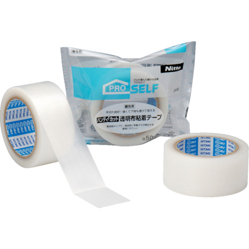 Nitoms 方便切割透明布胶带