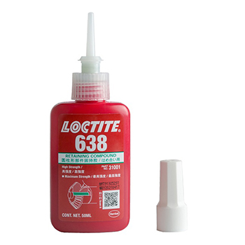 LOCTITE乐泰638圆柱固持胶/厌氧密封胶/胶粘剂产品图片