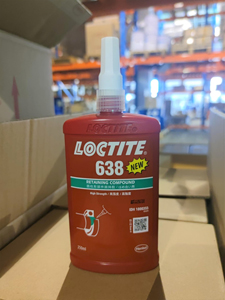 LOCTITE乐泰638圆柱固持胶/厌氧密封胶/胶粘剂产品正面图片
