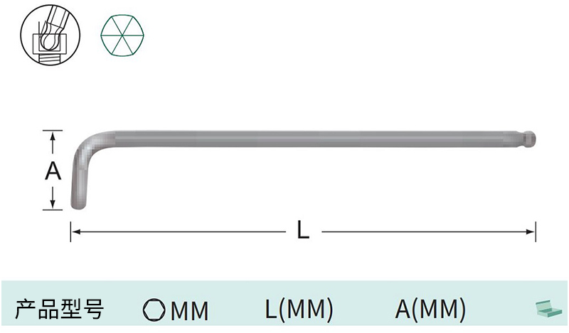 内六角扳手尺寸图