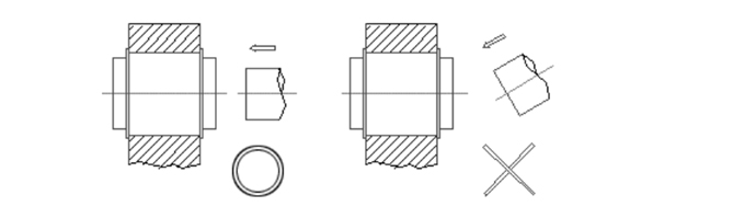 美亚特 带法兰 直线轴承标准型 加长型·方法兰型型 表面镀镍 安装方法