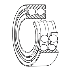 滚珠轴承角接触型双列5306根据数量多少打折