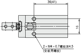 MHZL2-16尺寸图1