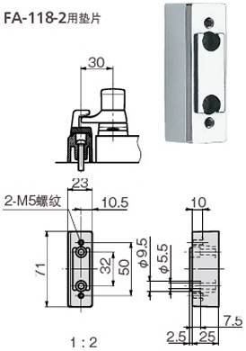 手柄 密闭用 FA-118_泷源TAKIGEN密封用-米思米官网