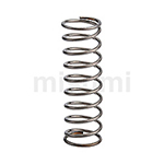 圆线螺旋弹簧 外径基准不锈钢型 轻载型 弹簧常数0.5～3.9N/mm