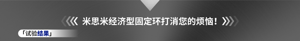 米思米经济型固定环打消您的烦恼！