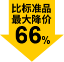 最大降价66%