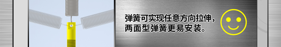 孔型两平面型优点：拉伸方向自由