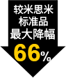 较米思米标准品最大降幅66%