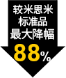 较米思米标准品最大降幅88%