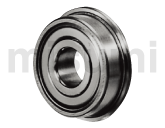 带法兰滚珠轴承 双盖式