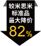 较米思米标准品最大降价82%