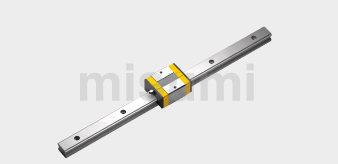 低组装直线导轨 短滑块型