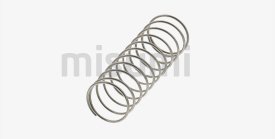 圆线螺旋弹簧 外径基准不锈钢型超轻载型