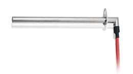 经济型L型筒式加热器 
L尺寸 W数 凸缘选择