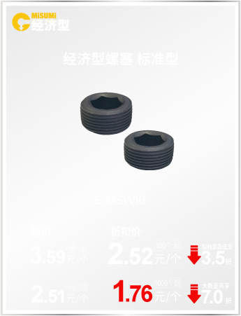 经济型螺塞 标准型
