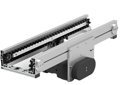 输送机 单侧滚子链 中间驱动