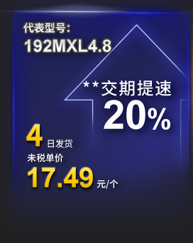代表型号：192MXL4.8
