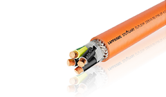 伺服电缆 ÖLFLEX® SERVO<br> FD 796 CP 屏蔽型 拖链用