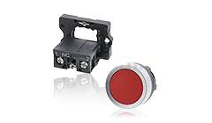 睿易系列 XA2塑料系列按钮<br> 平头按钮(弹簧复位)