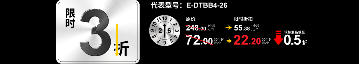 限时3折
