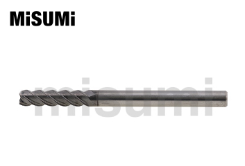 GCP涂层硬质合金 平头型立铣刀 高速加工/4刃/长刃(4D)型