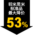 较米思米标准品最大降价53%