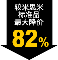 较米思米标准品最大降价82%