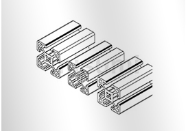 欧标40型材 槽宽8mm 边长4040轻型
