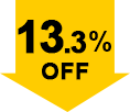 13.3% OFF