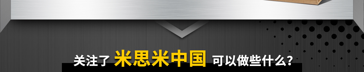 关注了 米思米中国 可以做些什么