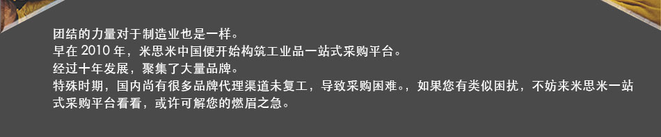 米思米代理品牌长期备库 交期保证 正品保障