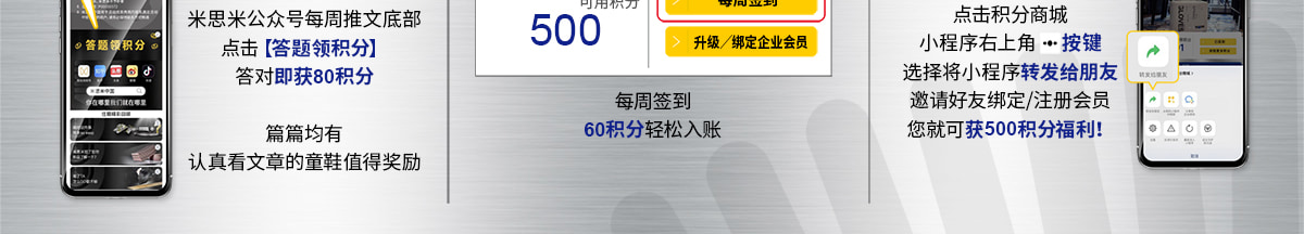 米思米公众号每周推文底部
								点击答题领积分