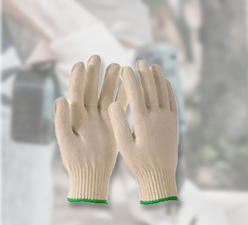 环保经济型
									再生棉纱线手套