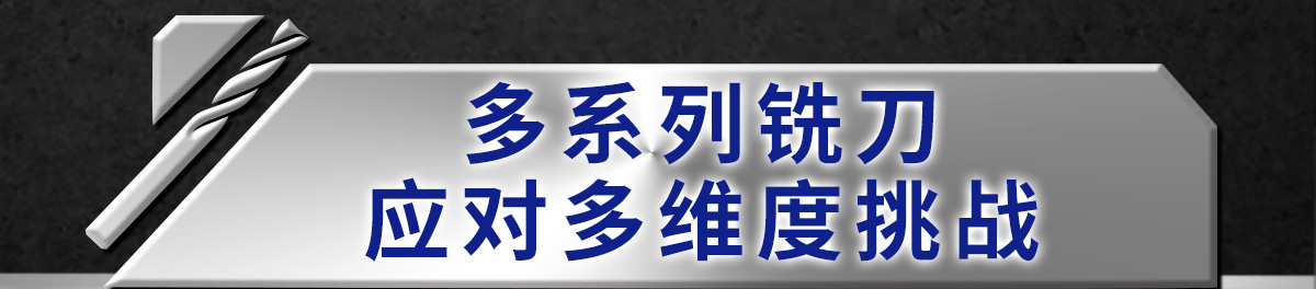 多系列铣刀 应对多维度挑战