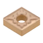 菱形有孔80°负前角0°后角半精切削车刀