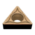 正三角形7°后角中切削正角型车削用刀片（带孔型）